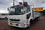 ファイター 4t ワイドベッド付 アルミブロック 平ボディ 170ps 未使用車