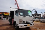 【年次点検済】フォワード 2.25t 標準ベッド付 ダンプ/4段クレーン付 260ps