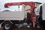 【年次点検済】フォワード 2.25t 標準ベッド付 ダンプ/4段クレーン付 260ps