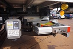デュトロ 4t 高床 ワイドロング パネルバン 格納ゲート付