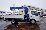 【年次点検済】デュトロ 2.9t 高床 標準セミロング タダノ4段クレーン付