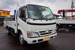【年次点検済】デュトロ 2t 4WD FJL 標準ロング タダノ4段簡易クレーン付
