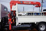 【年次点検済】デュトロ 2t FJL 標準ロング ユニック3段クレーン付