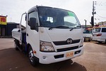デュトロ 3.8t 高床 ワイドロング タダノ4段クレーン付