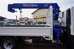 デュトロ 3.8t 高床 ワイドロング タダノ4段クレーン付