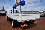 デュトロ 3.8t 高床 ワイドロング タダノ4段クレーン付