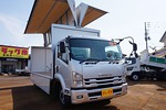 フォワード 7.6t 増トン ワイドベッドレス アルミウイング Rエアサス 240ps