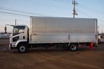 フォワード 7.5t 増トン ワイドベッドレス アルミウイング Rエアサス 240ps