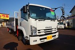 フォワード 5.1t 増トン ワイドベッド付 ユニック4段クレーン付 Rエアサス 240ps 未使用車