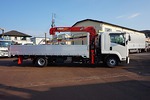 フォワード 5.1t 増トン ワイドベッド付 ユニック4段クレーン付 Rエアサス 240ps 未使用車