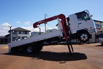 ファイター 2.2t 標準ベッド付 ユニック4段セルフクレーン付 220ps 未使用車