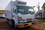 フォワード 5.2t 増トン ワイドベッドレス 低温冷凍車 格納ゲート付 210ps