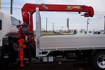エルフ 3t 4WD FFL ワイド超ロング アルミブロック ユニック4段クレーン付