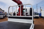 【年次点検済】エルフ (2.4t) 4WD FFL ワイド超ロング ユニック4段クレーン付 要構変