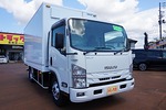 エルフ 3.95t 高床 ワイドロング パネルバン 格納ゲート付