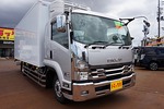 フォワード 5.3t 増トン ワイドベッド付 低温冷凍車 格納ゲート付 Rエアサス 240ps