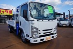 【年次点検済】エルフ 2t FFL 標準ロング タダノ4段クレーン付