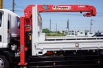 【年次点検済】フォワード 4.7t 増トン 標準ベッドレス ユニック4段セルフクレーン付 240ps