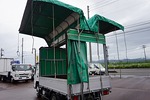 エルフ 1.25t 4WD FL Wタイヤ 手動幌ウイング