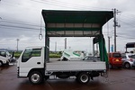 エルフ 1.25t 4WD FL Wタイヤ 手動幌ウイング