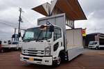 フォワード 3.1t ワイドベッドレス アルミウイング 210ps