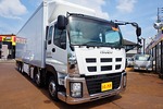 ギガ 13.2t 4軸 低温冷凍車 総輪エアサス サブエンジン/スタンバイ付 380ps