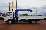 【年次点検済】デュトロ 3.5t 高床 ワイド超ロング タダノ4段クレーン付