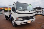 【年次点検済】デュトロ 3.5t 高床 ワイド超ロング タダノ4段クレーン付