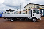 エルフ 3t 4WD FFL ワイド超ロング アルミブロック 平ボディ 未使用車