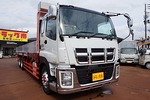 ギガ 14.3t 3軸 1デフ アルミブロック 平ボディ Rエアサス 380ps
