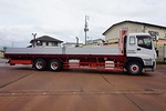 ギガ 14.3t 3軸 1デフ アルミブロック 平ボディ Rエアサス 380ps