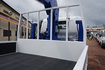 デュトロ 3.5t 高床 ワイド超ロング タダノ4段セルフクレーン付