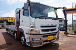【年次点検済】スーパーグレート 12.3t 4軸 アルミブロック ユニック4段クレーン付 Rエアサス 380ps