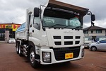 ギガ 9.2t 3軸 2デフ Lゲートダンプ 380ps