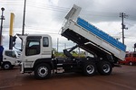 ギガ 9.2t 3軸 2デフ Lゲートダンプ 380ps