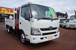 【年次点検済】デュトロ 3.3t FJL ワイドロング タダノ4段クレーン/2段折れ式垂直PG付