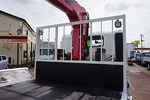 【年次点検済】デュトロ 3.3t FJL ワイドロング タダノ4段クレーン/2段折れ式垂直PG付