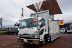 フォワード 2.75t ワイドベッド付 アルミウイング Rエアサス 未使用車 240ps