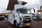 ギガ 13.2t 4軸 アルミウイング 格納ゲート付 Rエアサス 380ps