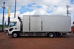 フォワード 4.75t 増トン ワイドベッド付 低温冷凍車 格納ゲート付 Rエアサス 240ps