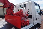 【年次点検済】デュトロ 2t 高床 標準 ユニック4段簡易クレーン付
