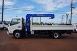 【年次点検済】デュトロ 3.5t 高床 ワイド超ロング タダノ4段クレーン付