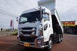 ギガ 8.7t 3軸 2デフ Lゲートダンプ カスタムグレード 380ps