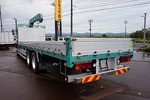 【年次点検済】ギガ 12.3t 3軸 2デフ アルミブロック タダノ4段クレーン付 Rエアサス 380ps