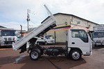エルフ 2t FFL 多機能支柱レス強化ダンプ 新免許対応車(総重量5t未満)