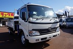 【年次点検済】デュトロ 3.5t 高床 ワイド超ロング タダノ4段クレーン付