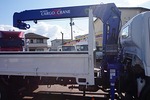 【年次点検済】デュトロ 3.5t 高床 ワイド超ロング タダノ4段クレーン付