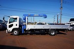 【年次点検済】フォワード 2.6t ワイドベッドレス アルミブロック タダノ4段クレーン付 210ps