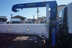 【年次点検済】フォワード 2.6t ワイドベッドレス アルミブロック タダノ4段クレーン付 210ps