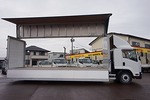 フォワード 7.2t 増トン ワイドベッド付 アルミウイング Rエアサス 240ps